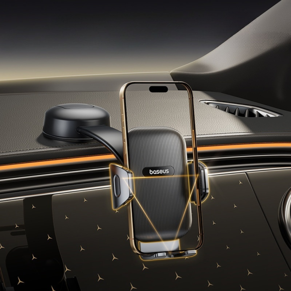Baseus PrimeTrip C03 Air Mechaniczny Uchwyt Samochodowy (Suction Cup Version, Cosmic Black)