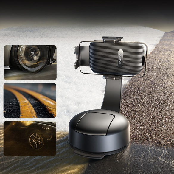 Baseus PrimeTrip C03 Air Mechaniczny Uchwyt Samochodowy (Suction Cup Version, Cosmic Black)