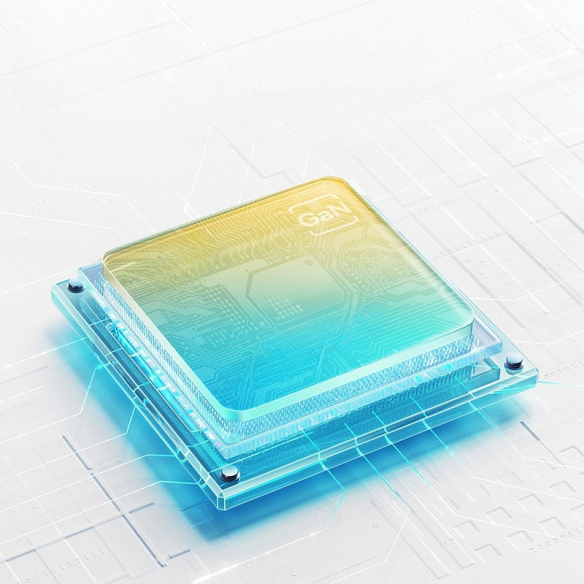 Baseus GaN5 Szybka Ładowarka Sieciowa Mini 1C 30W EU Moon White