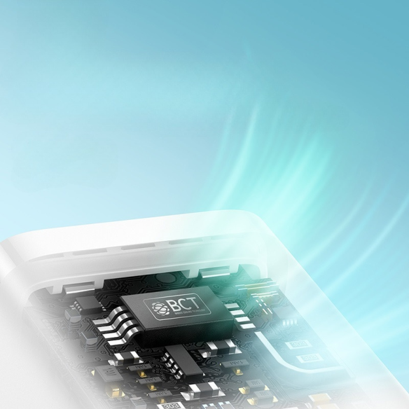 Baseus GaN5 Szybka Ładowarka Sieciowa Mini 1C 30W EU Moon White