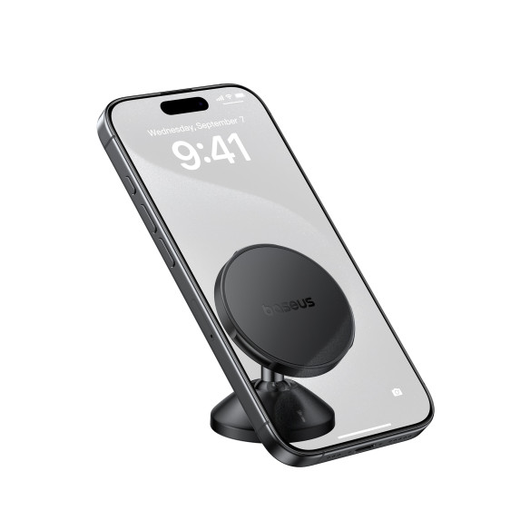 Baseus GoTrip DC1 Small Ears Magnetyczny Uchwyt Samochodowy (Vertical type) Cosmic Black
