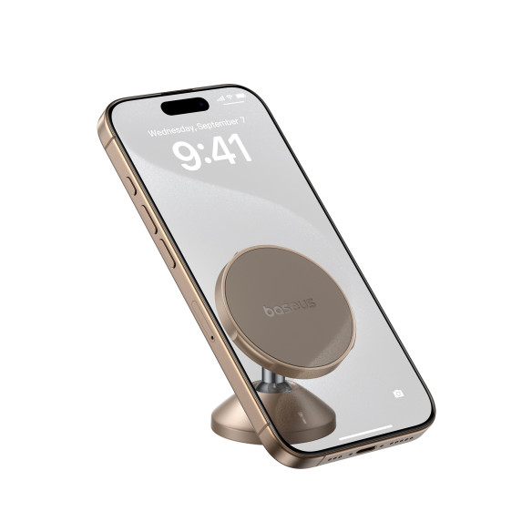 Baseus GoTrip DC1 Small Ears Magnetyczny Uchwyt Samochodowy (Vertical type) Stellar Gold