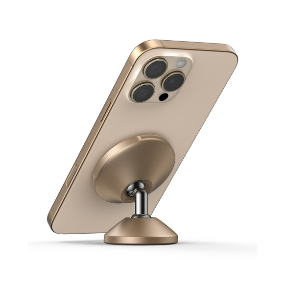 Baseus GoTrip DC1 Small Ears Magnetyczny Uchwyt Samochodowy (Vertical type) Stellar Gold