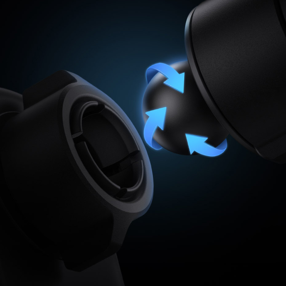 Baseus Stable Gravitional | Uchwyt samochodowy z ładowaniem bezprzewodowym Qi 15W do kratki nawiewu