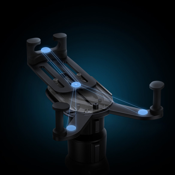 Baseus Stable Gravitional | Uchwyt samochodowy z ładowaniem bezprzewodowym Qi 15W do kratki nawiewu