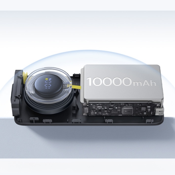 Baseus Free2Pull Power Bank with Retractable Cable 10000mAh 30W Cosmic Black