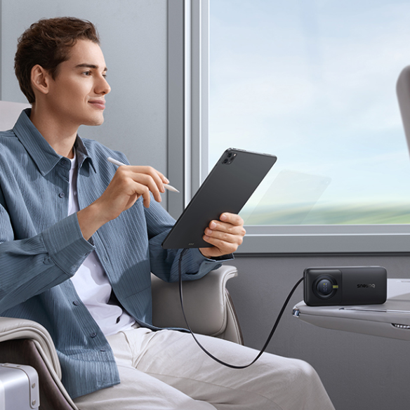 Baseus Free2Pull Power Bank with Retractable Cable 10000mAh 30W Cosmic Black