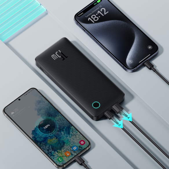 Airpow Lite Power Bank 10000mAh 15W Cosmic Black 