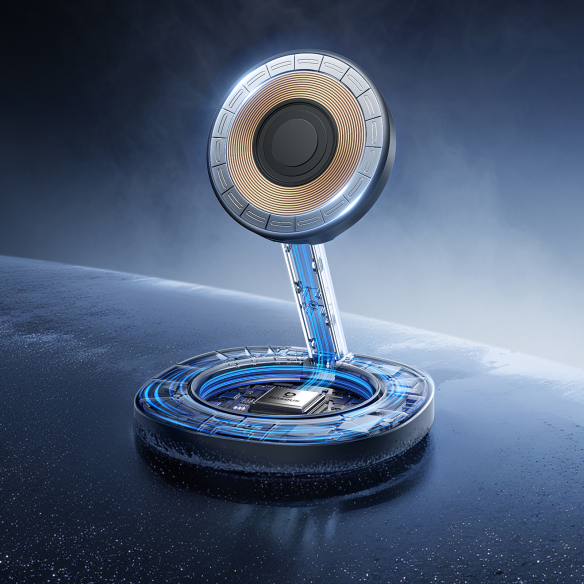 Baseus EnerFill FF11 Foldable Ładowarka Bezprzewodowa 15W Cosmic Black