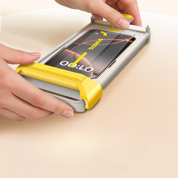 Baseus Full-View 3D HD Hot-Bending Szkło Hartowane iP 16 Pro Max Clear