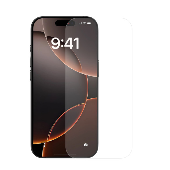 Baseus Full-View 3D HD Hot-Bending Szkło Hatowane iP 16 Pro Clear