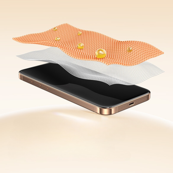 Baseus Full-View 3D HD Hot-Bending Szkło Hatowane iP 16 Pro Clear