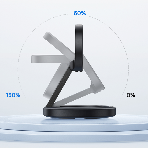 Baseus EnerFill FF11 Foldable Wireless Charger 15W Cosmic Black 