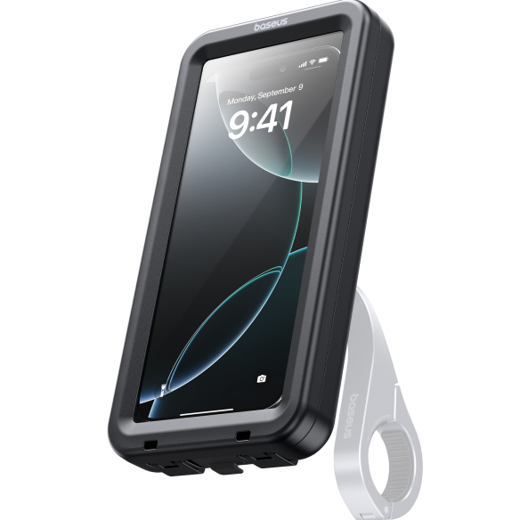 Baseus PrimeTrip VB1 Etui Wodoodporne Bike Handlebar Mount Cosmic Black