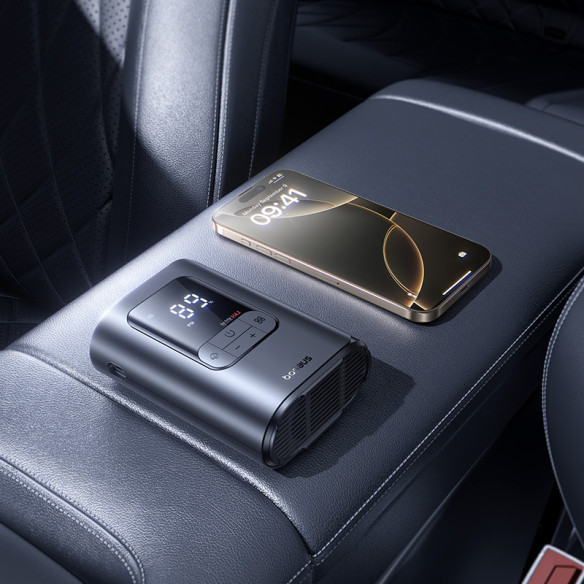 Baseus GoTrip VA1 Super Mini Kompresor 19-Cylinder Cosmic Black