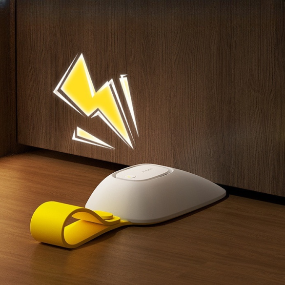 Baseus Heyo Door Stop Alarm Moon White 