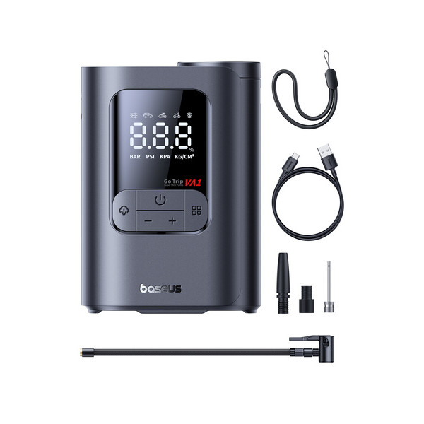 Baseus GoTrip VA1 Super Mini Kompresor 22-Cylinder Cosmic Black	