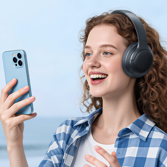 Baseus Bass BH1 Lite Słuchawki Bezprzewodowe Cosmic Black