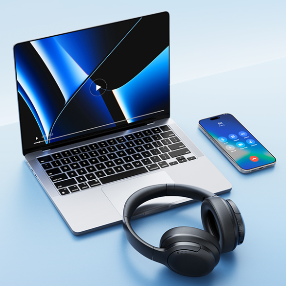 Baseus Bass BH1 Lite Słuchawki Bezprzewodowe Cosmic Black