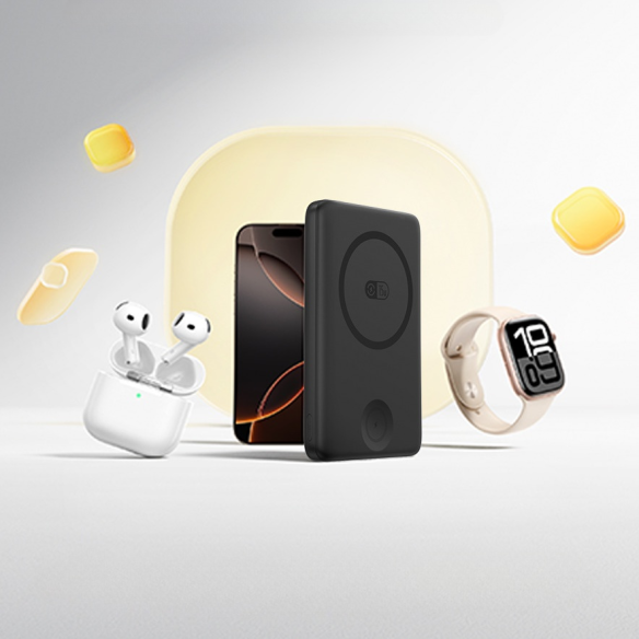 OS-Baseus EnerFill FT11 Power Bank Z Ładowaniem Indukcyjnym 10000mAh 27W Cosmic Black