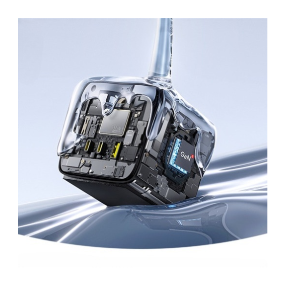 OS-Baseus EnerFill FA11 Kostka Ładująca 3AC+1U+1C 67W 1.5m EU Cosmic Black