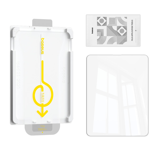 Baseus Crystalline HD Szkło Hartowane Pad Pro/Air 3 10.5''/Pad 7/8/9 (2019/2020/2021) 10.2''