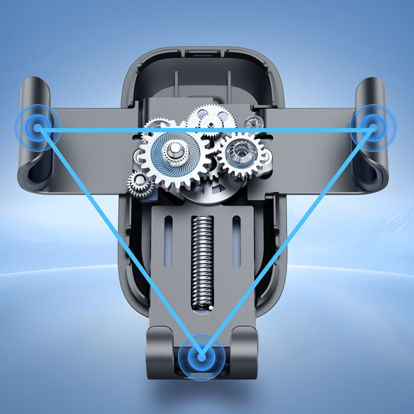 OS-Baseus Metal Age Go Uchwyt Grawitacyjny Do Kratki Outlet Version Cosmic Black