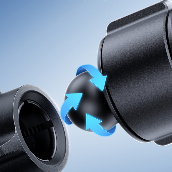 OS-Baseus Metal Age Go Uchwyt Grawitacyjny Do Kratki Outlet Version Cosmic Black