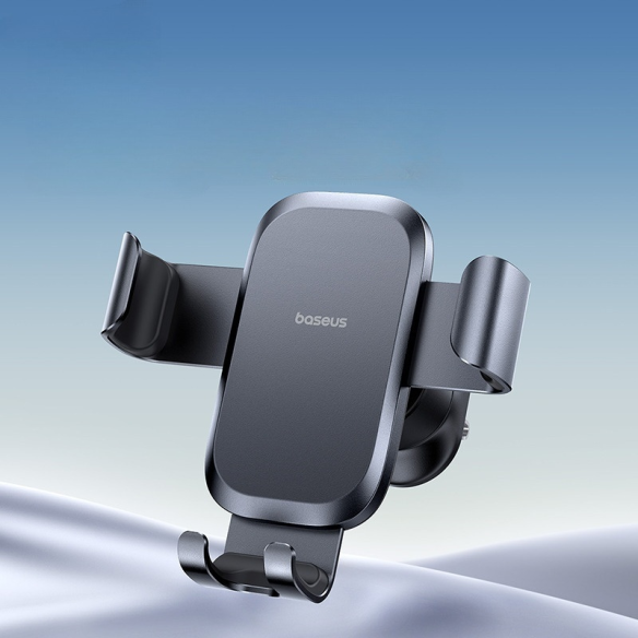 OS-Baseus Metal Age Go Uchwyt Grawitacyjny Do Kratki Outlet Version Cosmic Black