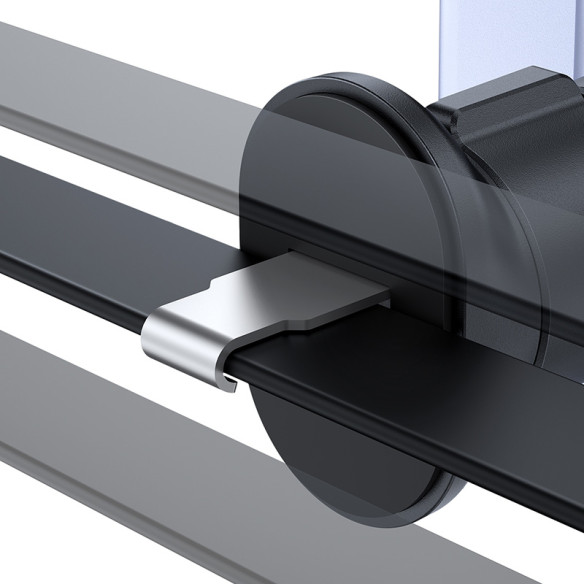 OS-Baseus Metal Age Go Uchwyt Grawitacyjny Do Kratki Outlet Version Space Grey