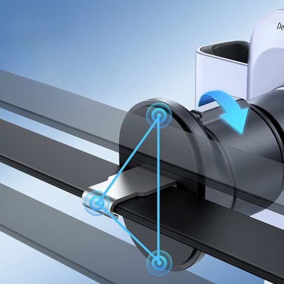 OS-Baseus Metal Age Go Uchwyt Grawitacyjny Do Kratki Outlet Version Space Grey