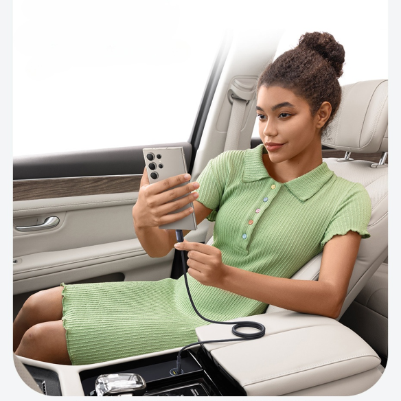 Baseus PicoGo Magnetyczny Kabel USB-C to USB-C 240W 1m Cosmic Black