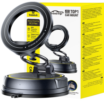 PrimeTrip VC2 Magnetyczny Uchwyt Samochodowy CosmicBlack