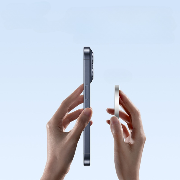 Baseus Simple Mini4 Air Ładowarka Indukcyjna Qi2 15W Frost Silver