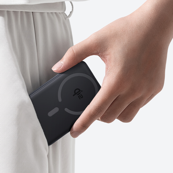 OS-Baseus EnerFill FM12 Qi2 Magnetic Power Bank 10000mAh 22.5W Cosmic Black