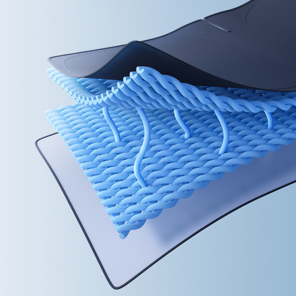 Baseus GoTrip DT1 Osłona Przeciwsłoneczna Do Auta Cluster Black