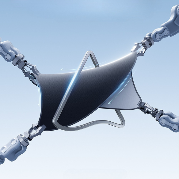 Baseus GoTrip DT1 Osłona Przeciwsłoneczna Do Auta Cluster Black