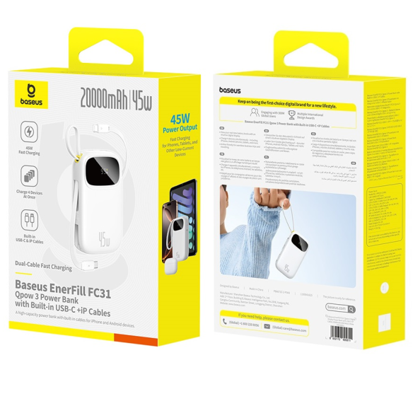 Baseus EnerFill FC31 Qpow 3 Digital Display Power Bank
