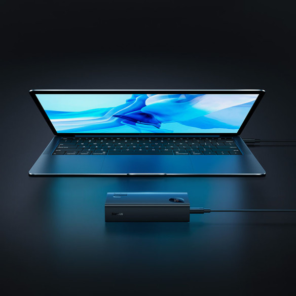 Baseus Adaman2 Digital Display Fast Charge Power Bank 10000mAh 30W Black