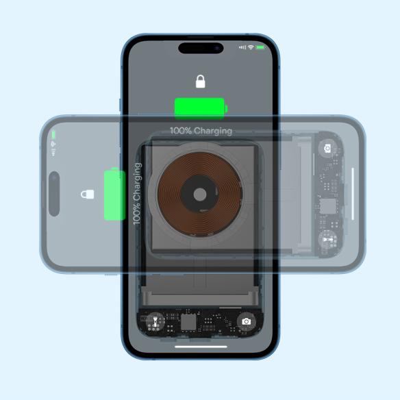 Baseus Magnetic Mini Air Wireless Fast Charge Power Bank 10000mAh 20W Cluster Black