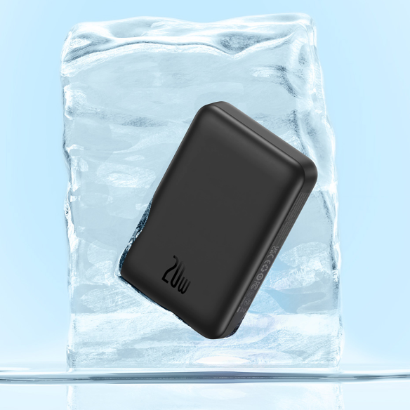 Baseus Magnetic Mini Air Wireless Fast Charge Power Bank 10000mAh 20W Cluster Black