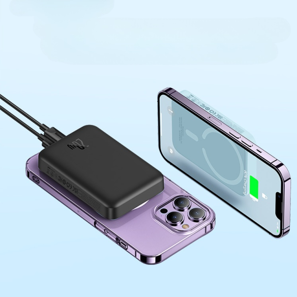 Baseus Magnetic Mini Air Wireless Fast Charge Power Bank 10000mAh 20W Cluster Black