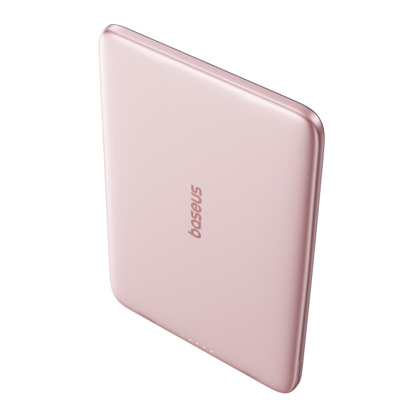 Baseus PicoGo AM41 Ultra-Slim Magnetic Power Bank 5000mAh 20W Nebula Pink