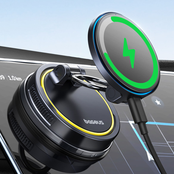 Baseus PrimeTrip VC2 Flex Pro Uchwyt Magnetyczny z Ładowaniem Indukcyjnym Version Cosmic Black