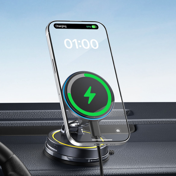 Baseus PrimeTrip VC2 Flex Pro Uchwyt Magnetyczny z Ładowaniem Indukcyjnym Version Cosmic Black