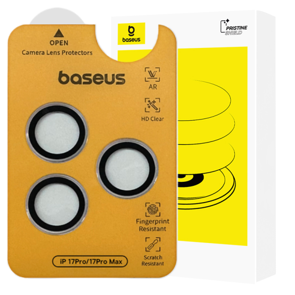Baseus Corning Szkło Ochronne Do Obiektywu iPhone 17 Pro/17 Pro Max