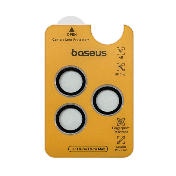 Baseus Corning Szkło Ochronne Do Obiektywu iPhone 17 Pro/17 Pro Max