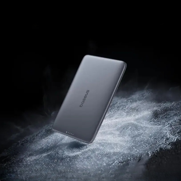 Baseus PicoGo AM41 Ultracienki Magnetyczny Power Bank 5000mAh 20W Space Grey