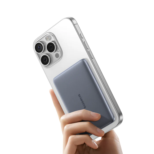 Baseus PicoGo AM41 Ultracienki Magnetyczny Power Bank 5000mAh 20W Space Grey