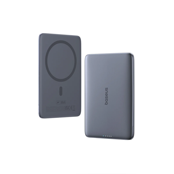 Baseus PicoGo AM41 Ultracienki Magnetyczny Power Bank 5000mAh 20W Space Grey